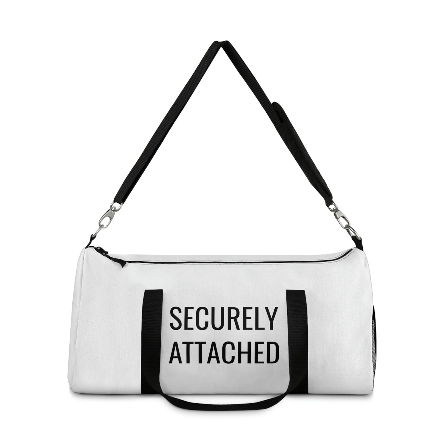 Securely Attached Duffel Bag