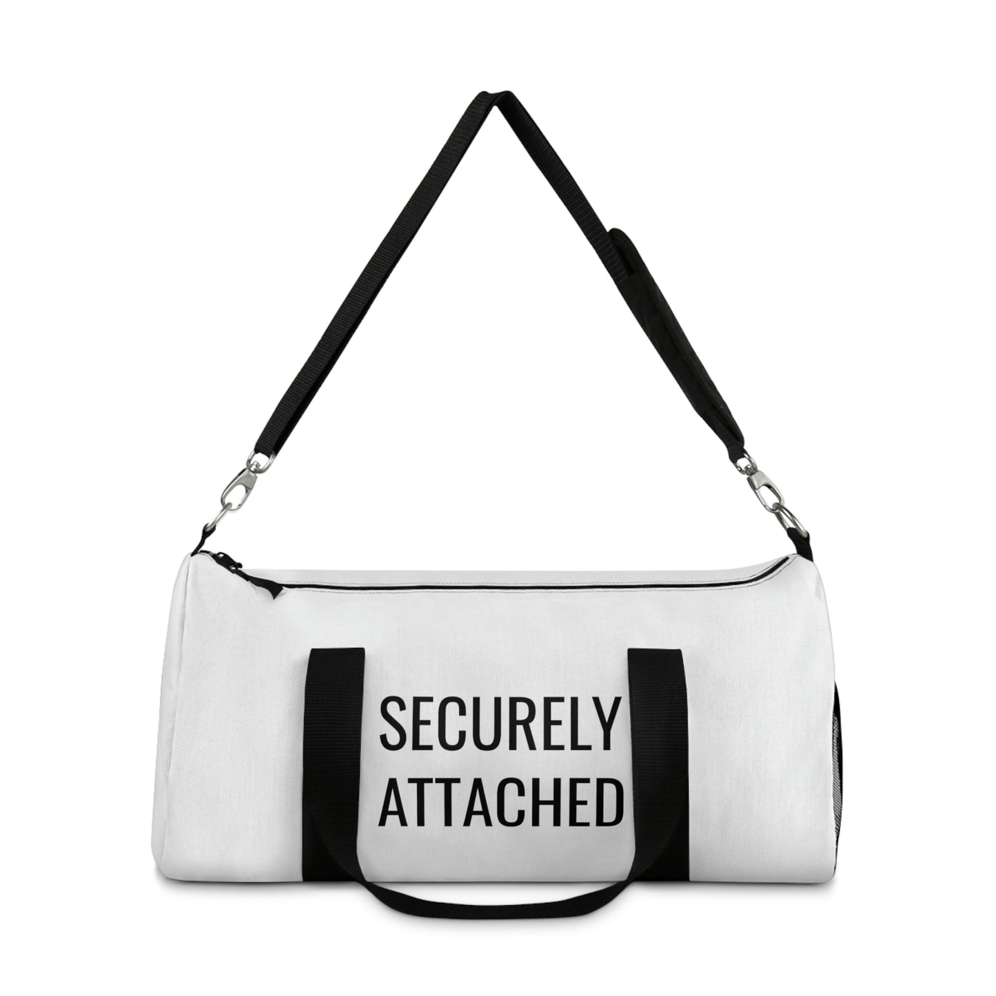 Securely Attached Duffel Bag