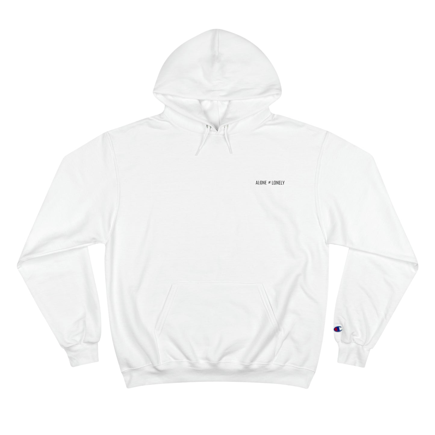 Alone ≠ Lonely Champion Hoodie
