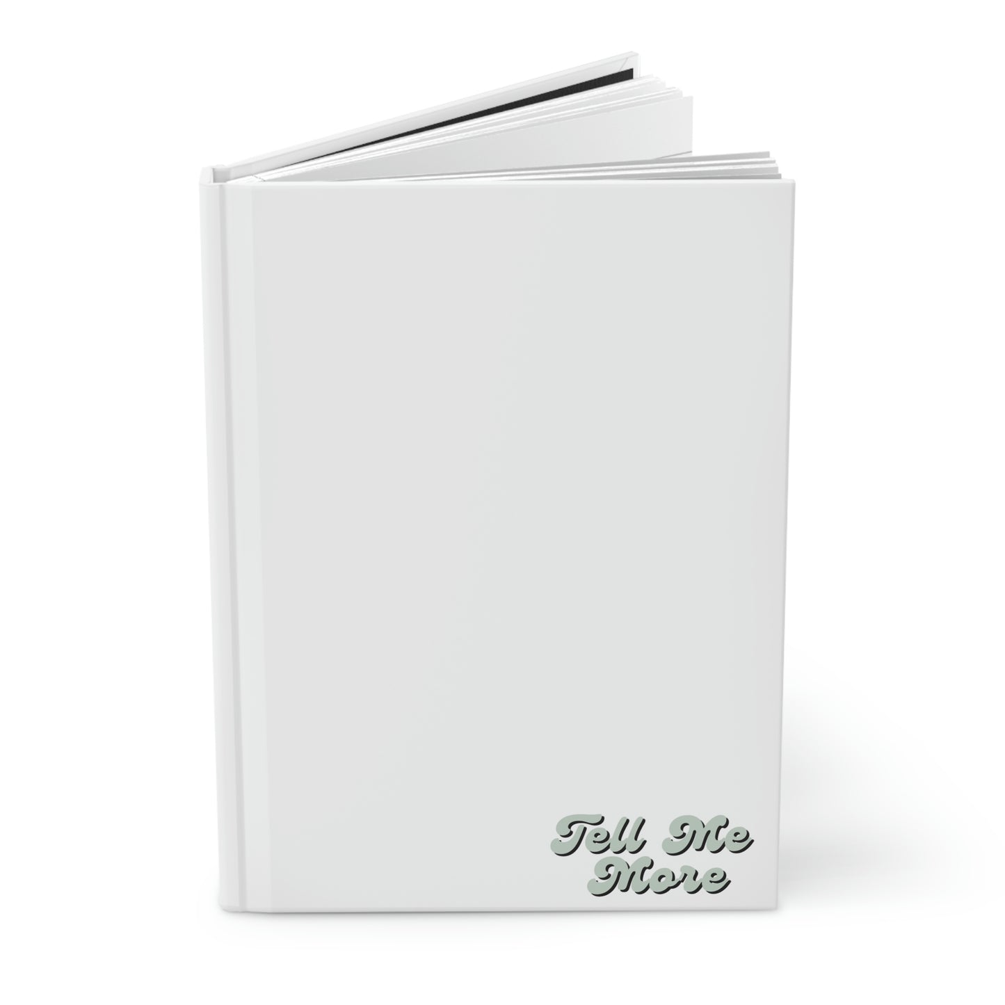 Tell Me More Groovy Hardcover Journal
